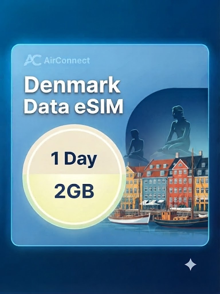 Denmark 2GB/Day