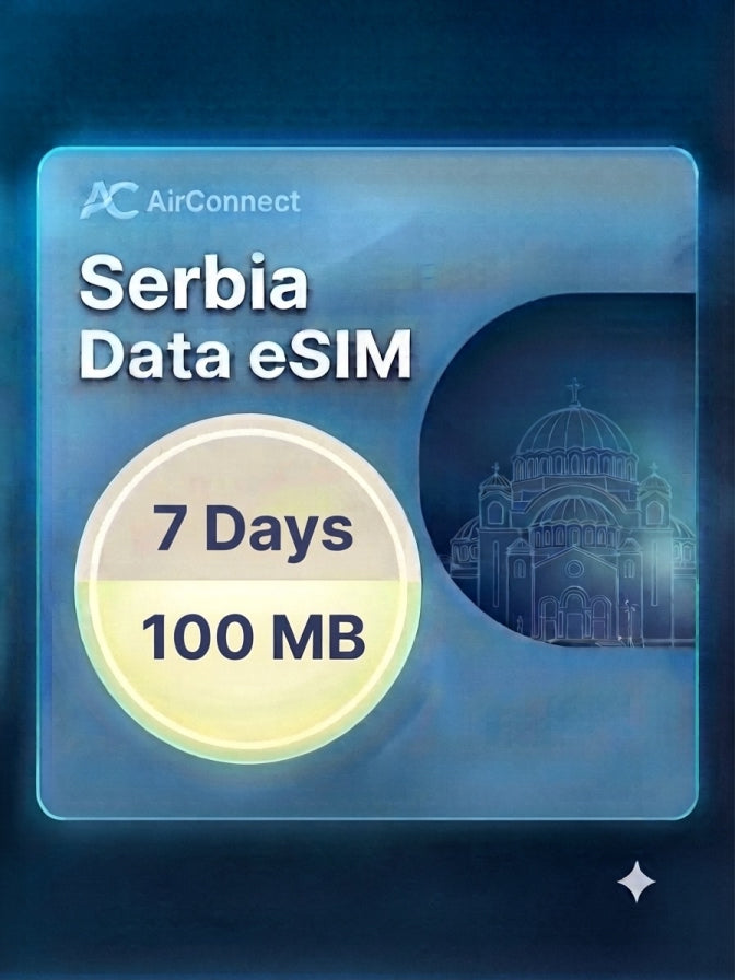 Serbia 100MB 7Days