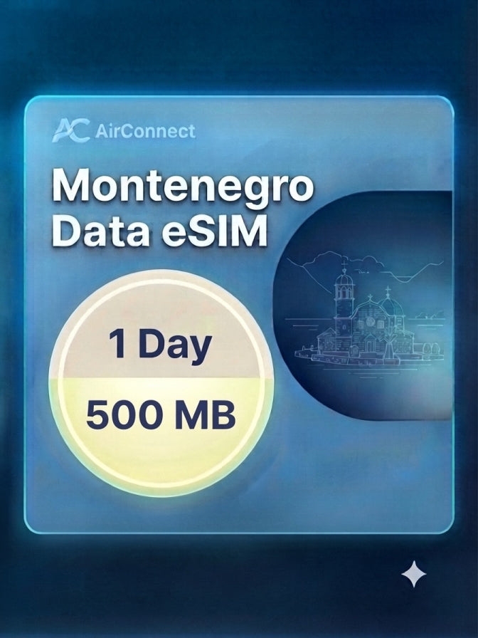 Montenegro 500MB/Day
