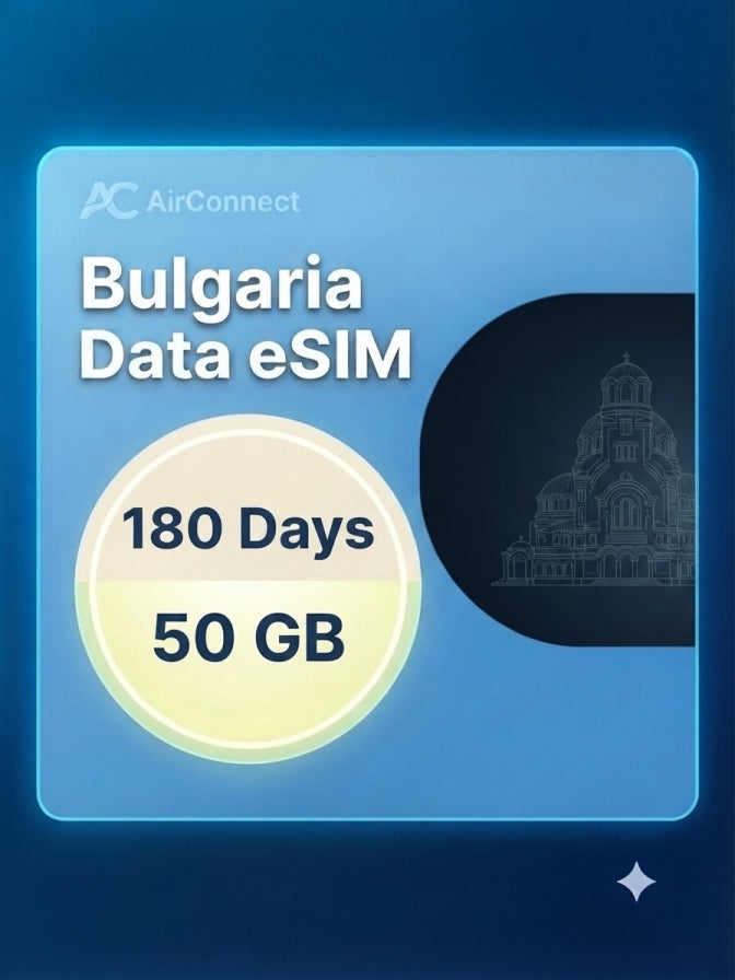 Bulgaria 50GB 180Days