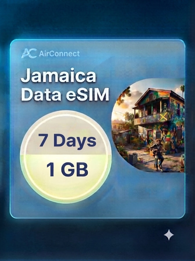 Jamaica 1GB 7Days