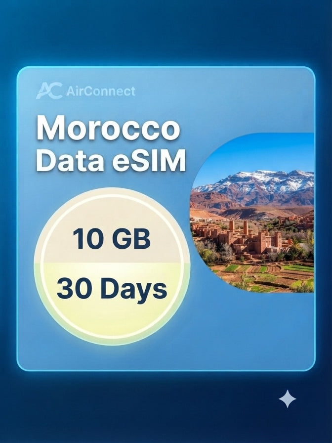 Morocco 10GB 30Days