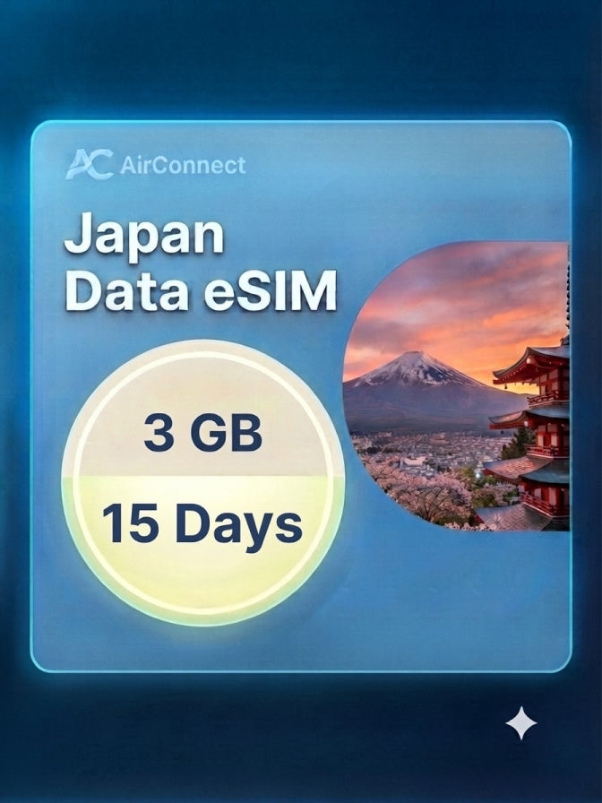 Japan 3GB 15Days