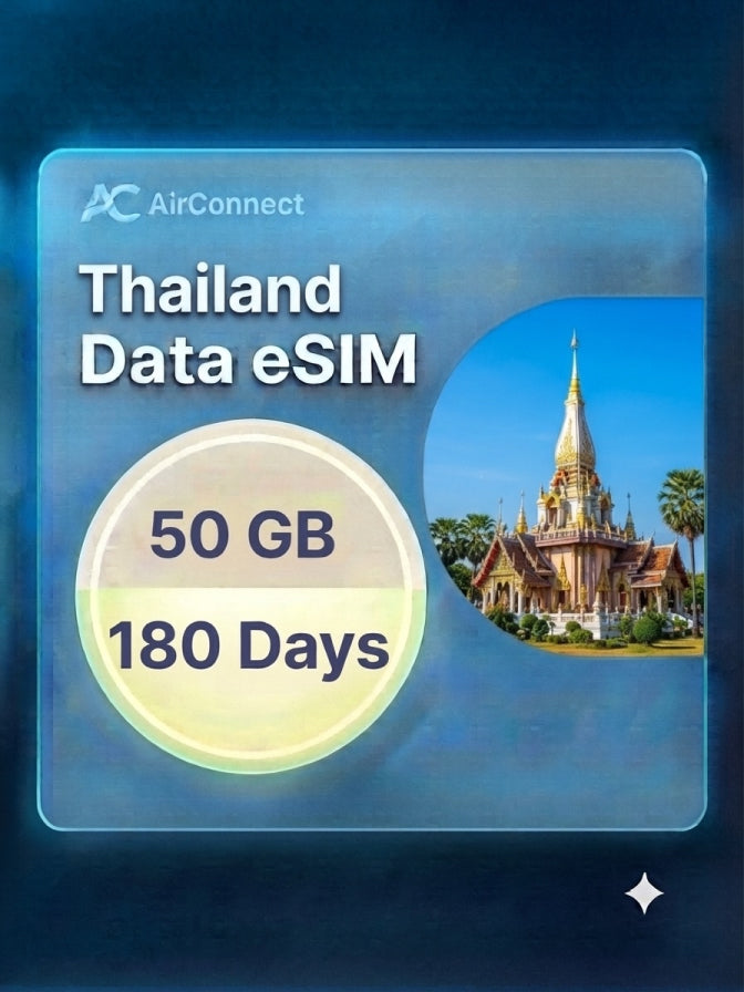 Thailand 50GB 180Days