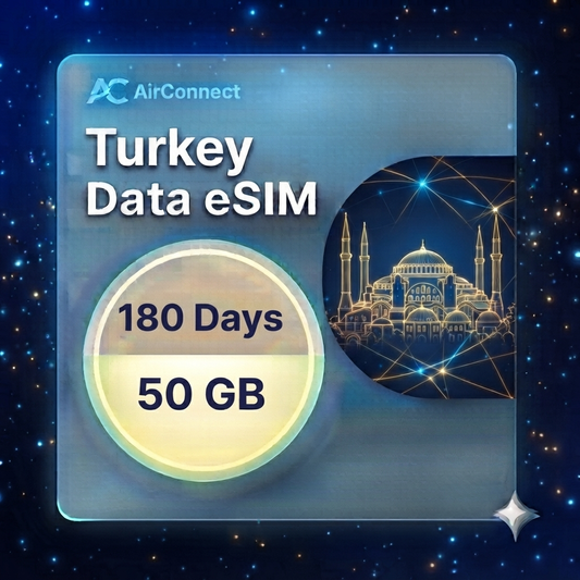 Turkey 50GB 180Days