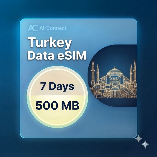Turkey 500MB 7Days