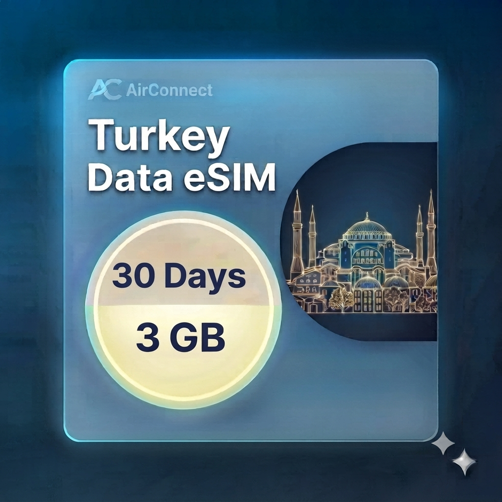 Turkey 3GB 30Days