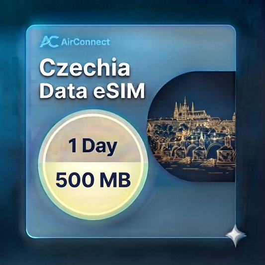 Czech Republic 500MB/Day