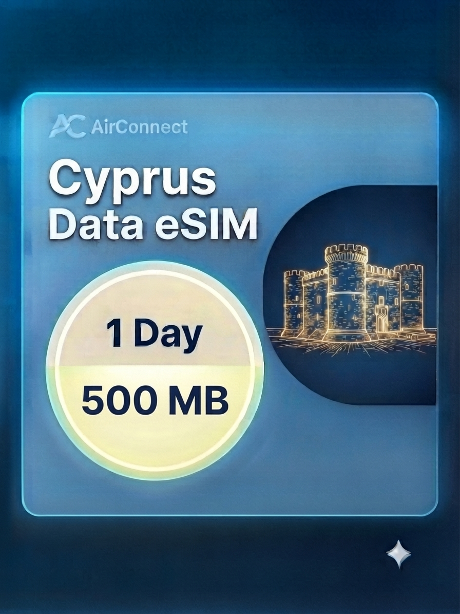 Cyprus 500MB/Day