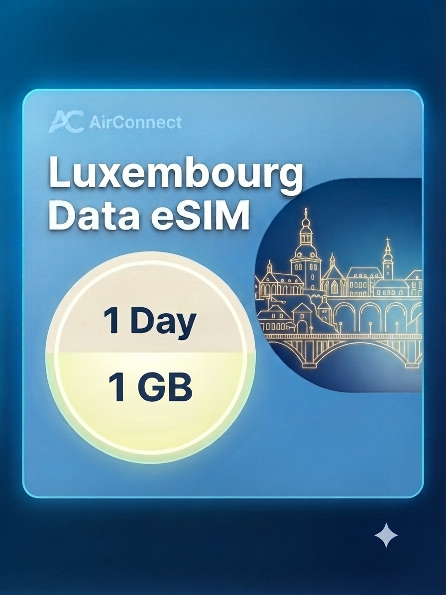 Luxembourg 1GB/Day