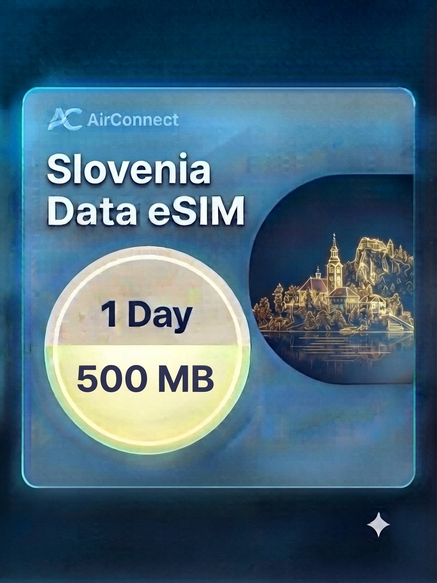 Slovenia 500MB/Day