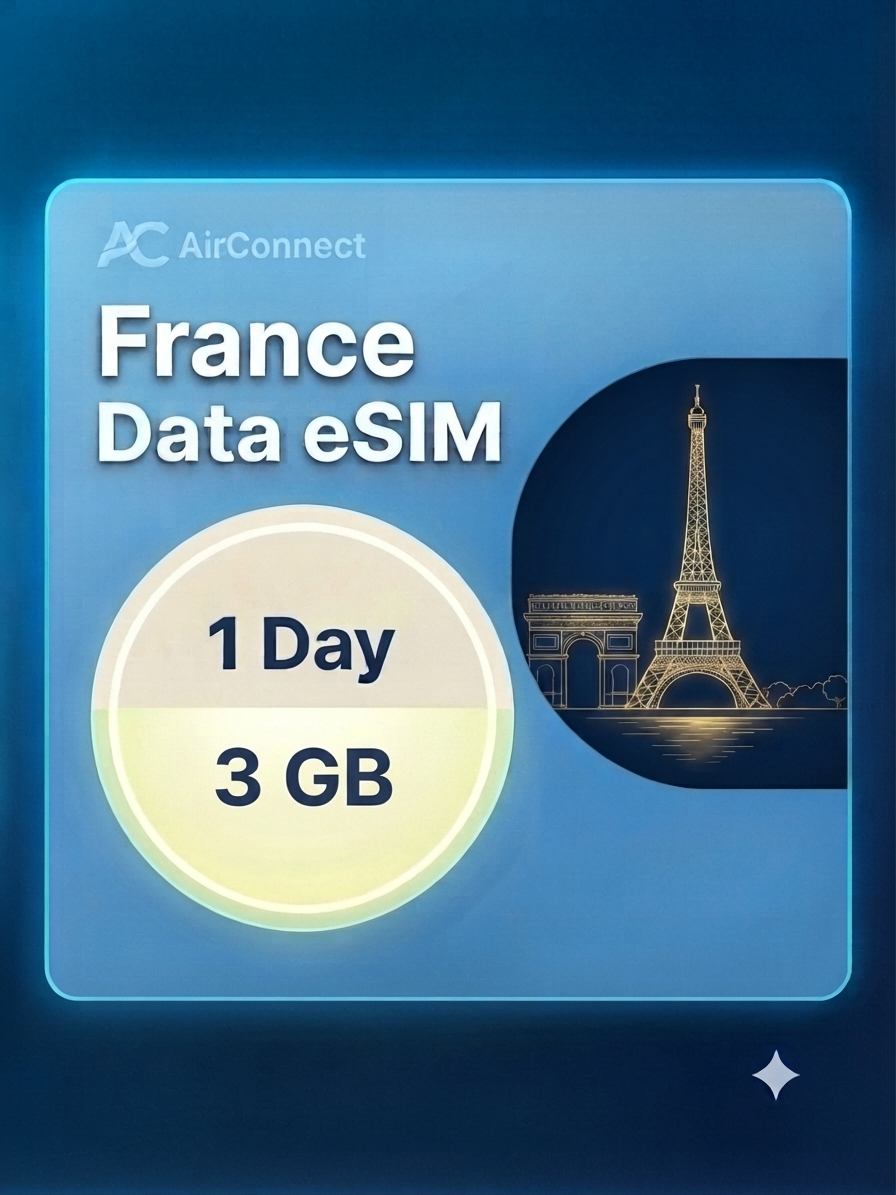 France 3GB/Day
