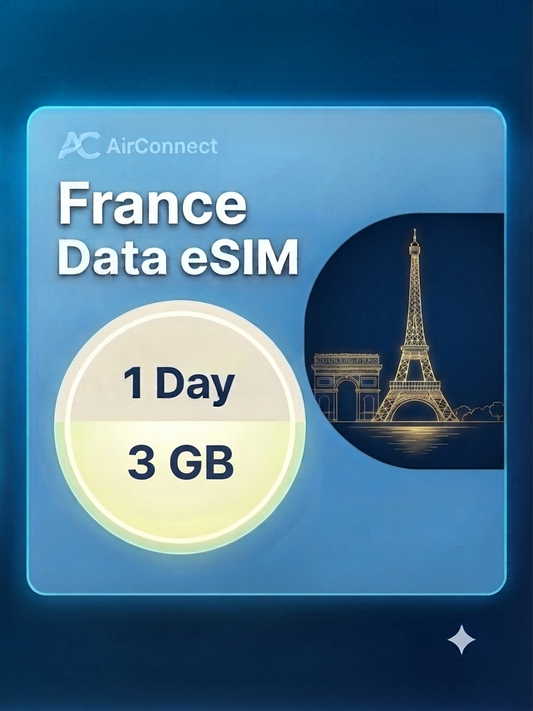 France 3GB/Day