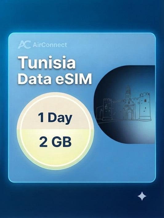Tunisia 2GB/Day