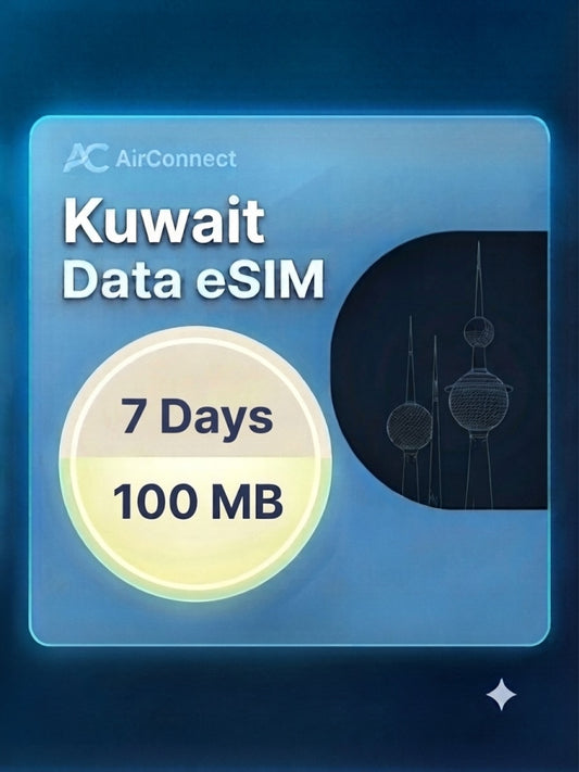 Kuwait 100MB 7Days