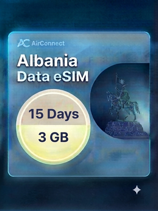 Albania 3GB 15Days