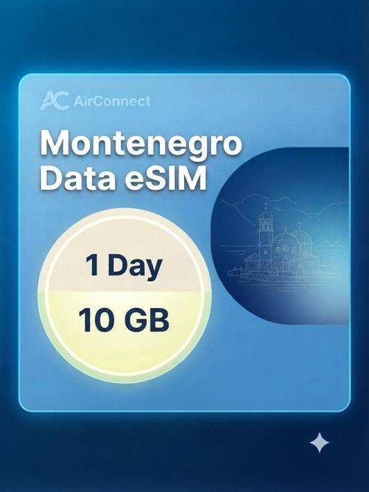Montenegro 10GB/Day