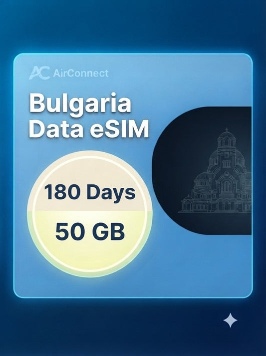Bulgaria 50GB 180Days