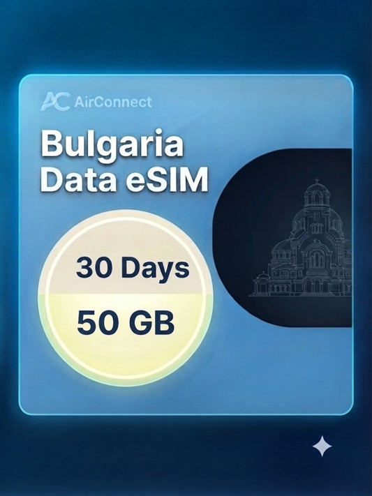 Bulgaria 50GB 30Days