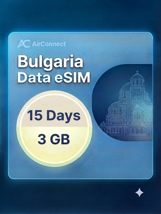 Bulgaria 3GB 15Days
