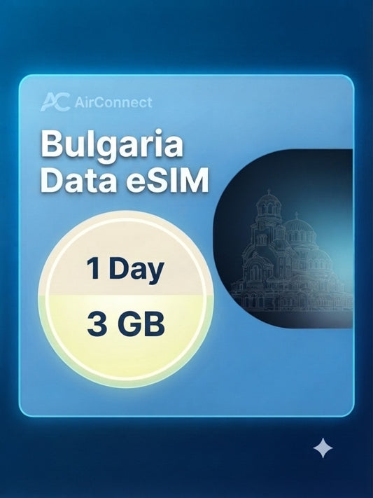 Bulgaria 3GB/Day FUP1Mbps