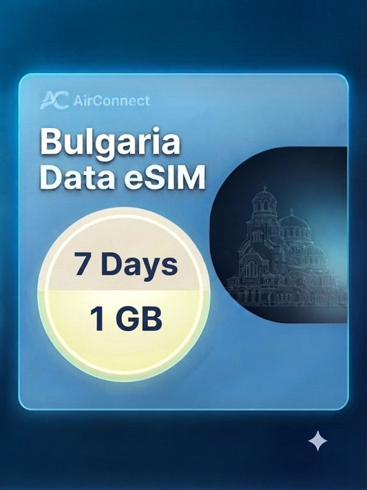 Bulgaria 1GB 7Days