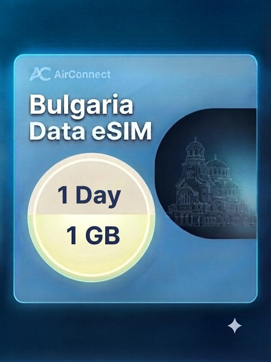 Bulgaria 1GB/Day FUP1Mbps