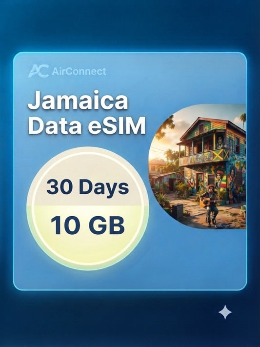Jamaica 10GB 30Days