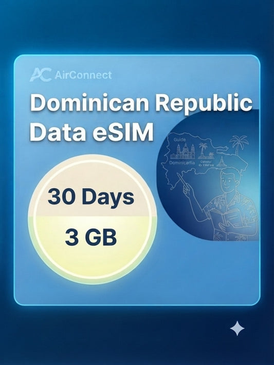 Dominican Republic 3GB 30Days