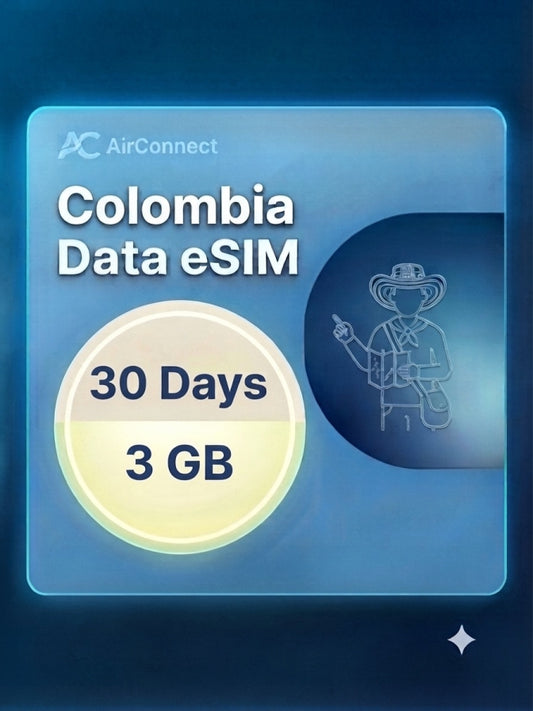 Colombia 3GB 30Days