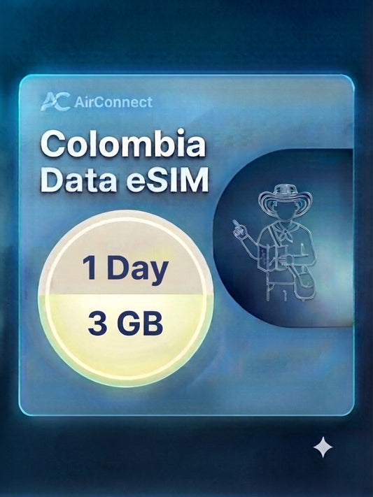 Colombia 3GB/Day FUP1Mbps