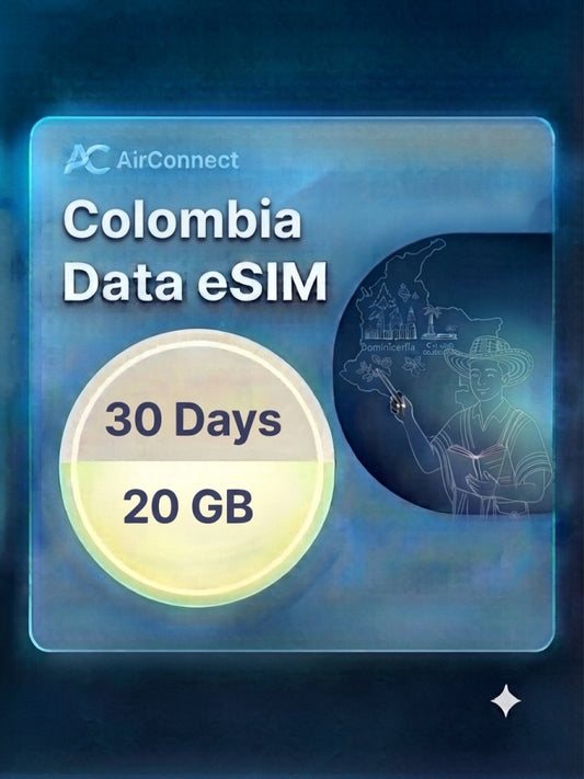 Colombia 20GB 30Days