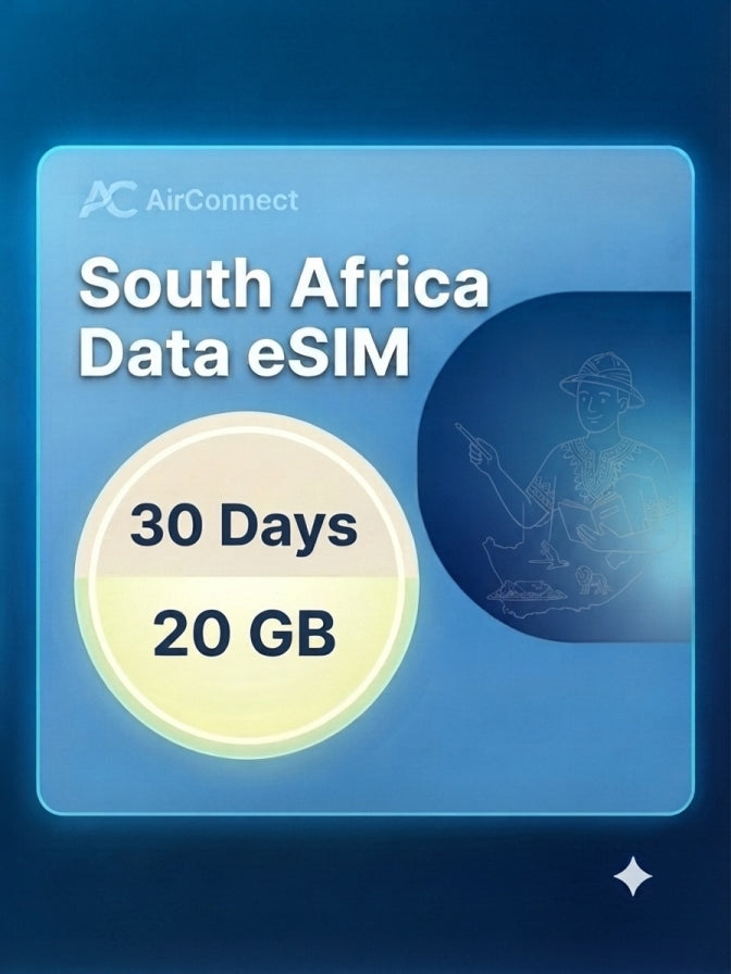 South Africa 20GB 30Days