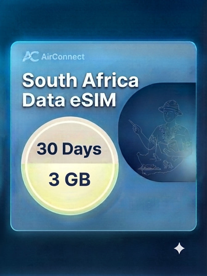 South Africa 3GB 30Days