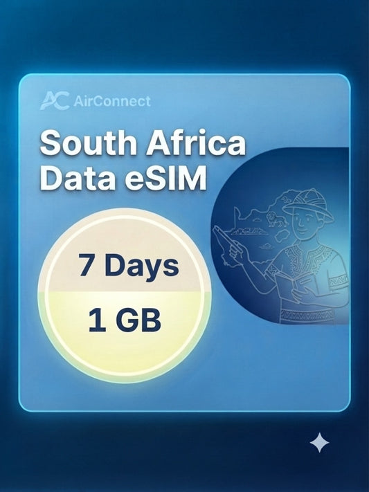South Africa 1GB 7Days