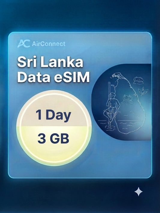 Sri Lanka 3GB/Day