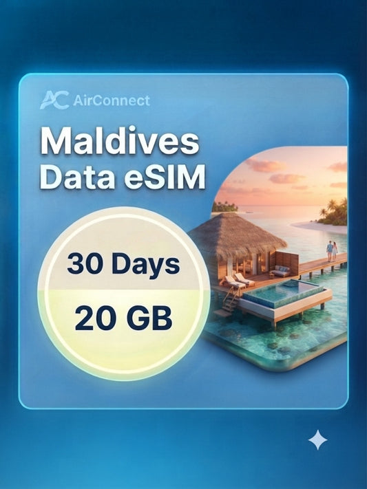 Maldives 20GB 30Days