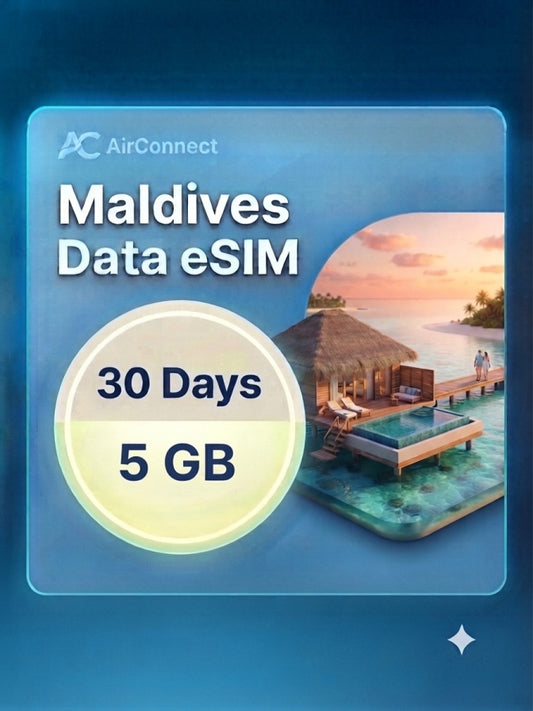 Maldives 5GB 30Days
