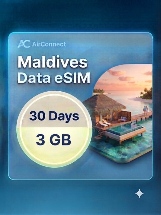 Maldives 3GB 30Days