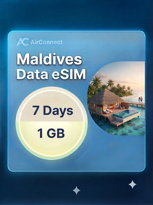 Maldives 1GB 7Days