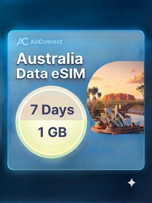 Australia 1GB 7Days