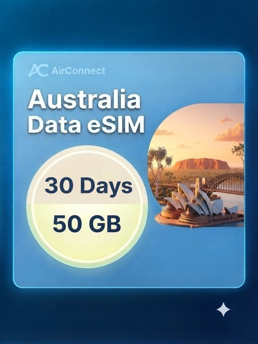 Australia 50GB 30Days