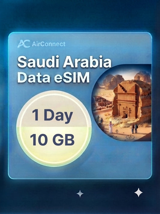 Saudi Arabia 10GB/Day