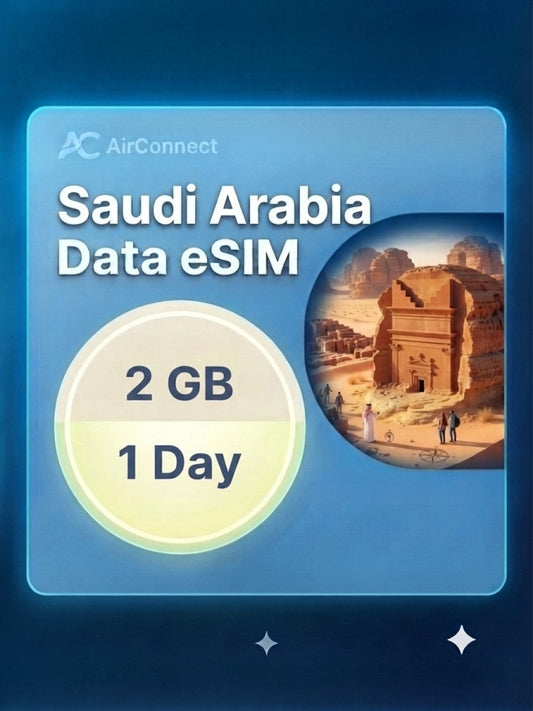 Saudi Arabia 2GB/Day