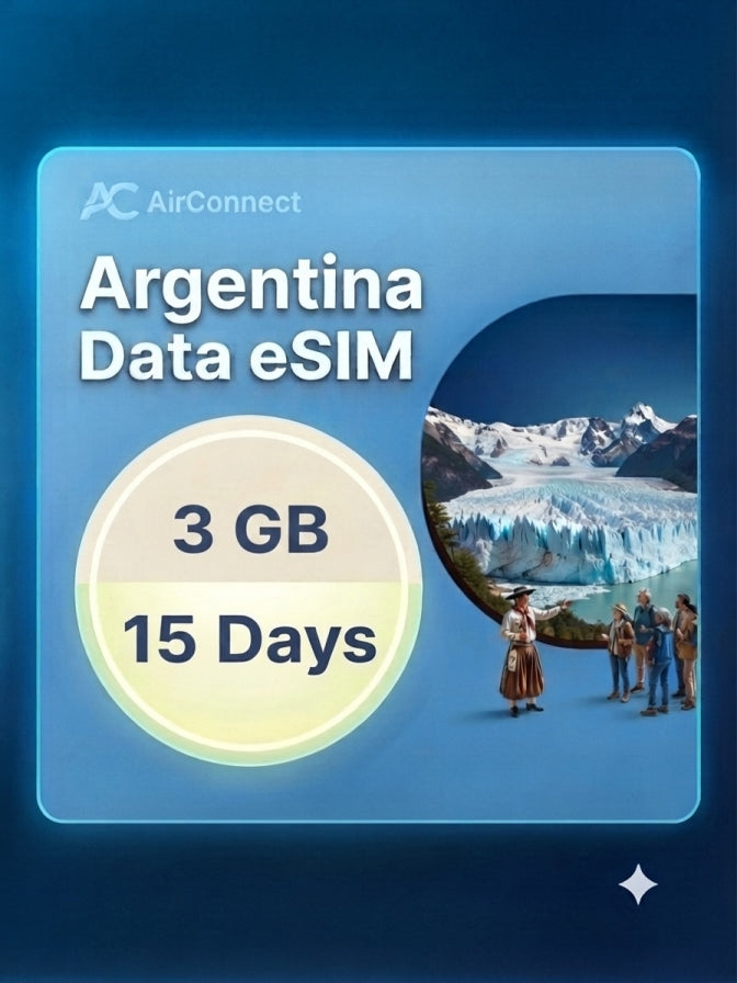 Argentina 3GB 15Days