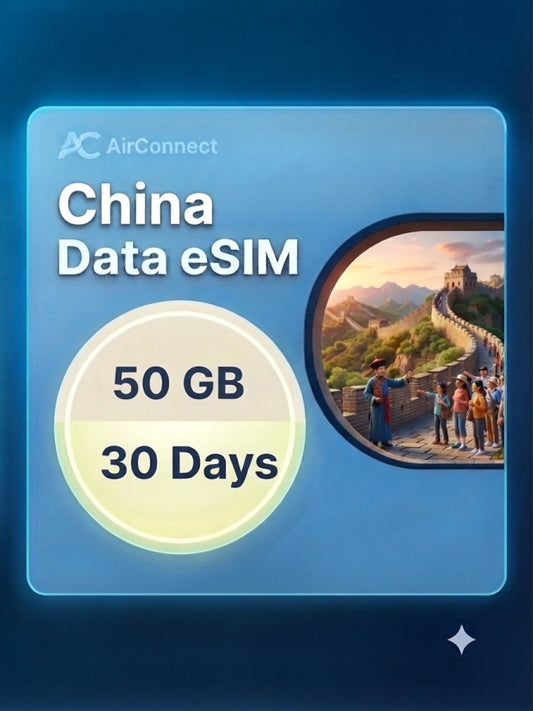 China 50GB 30Days