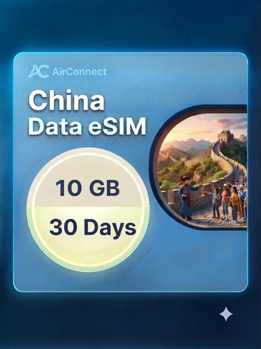 China 10GB 30Days
