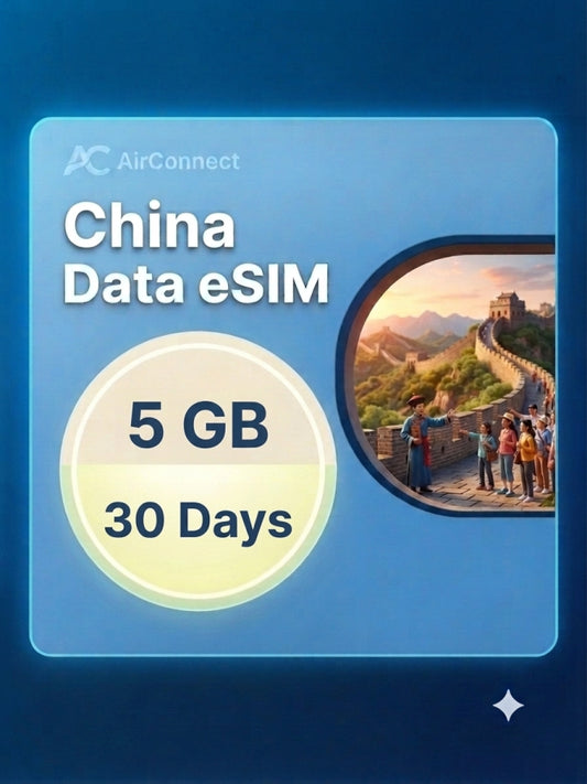 China 5GB 30Days