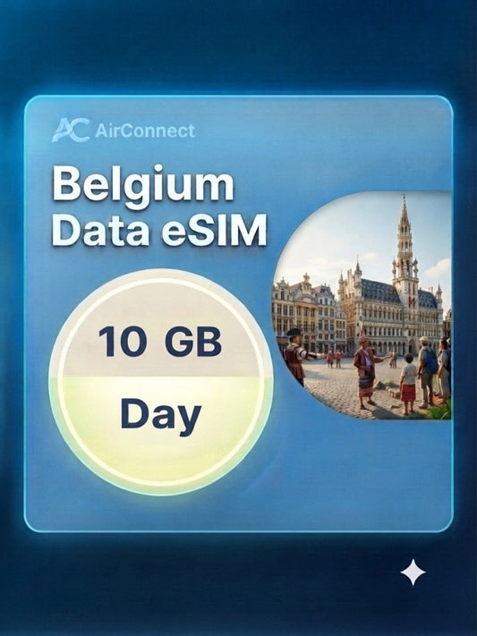 Belgium 10GB/Day