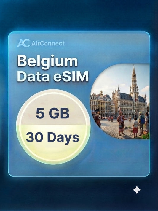 Belgium 5GB 30Days